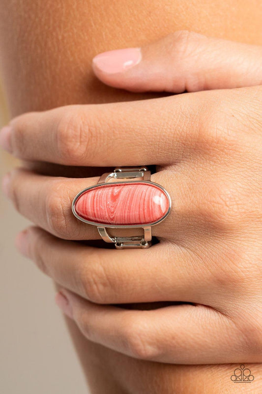 Paparazzi Accessories - Eco Expression - Pink Ring - Bling by JessieK