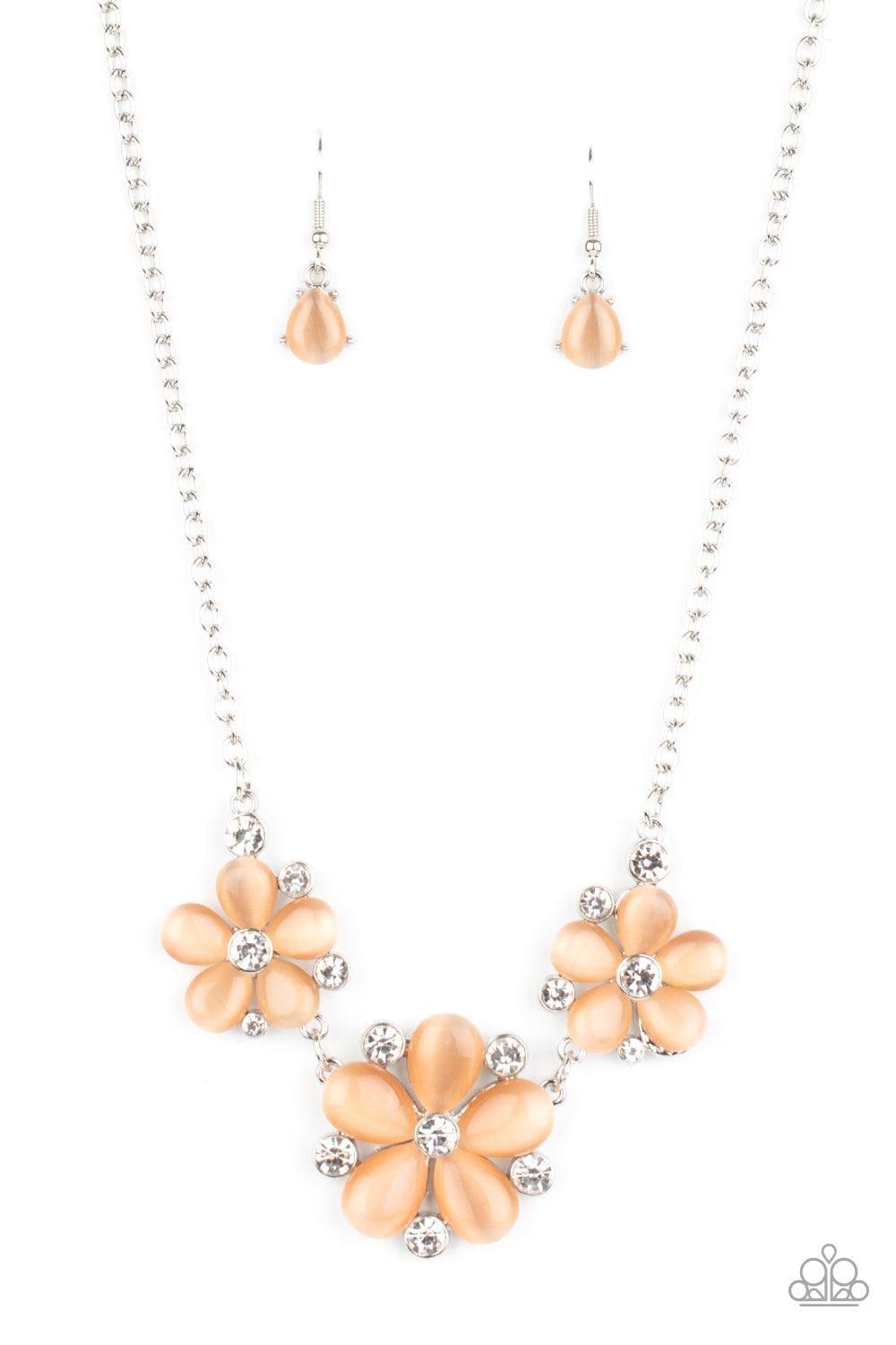 Paparazzi Accessories - Effortlessly Efflorescent - Orange Necklace - Bling by JessieK