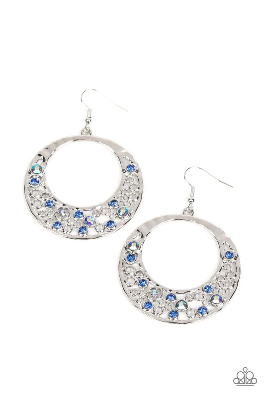 Paparazzi Accessories - Enchanted Effervescence - Blue Earrings - Bling by JessieK