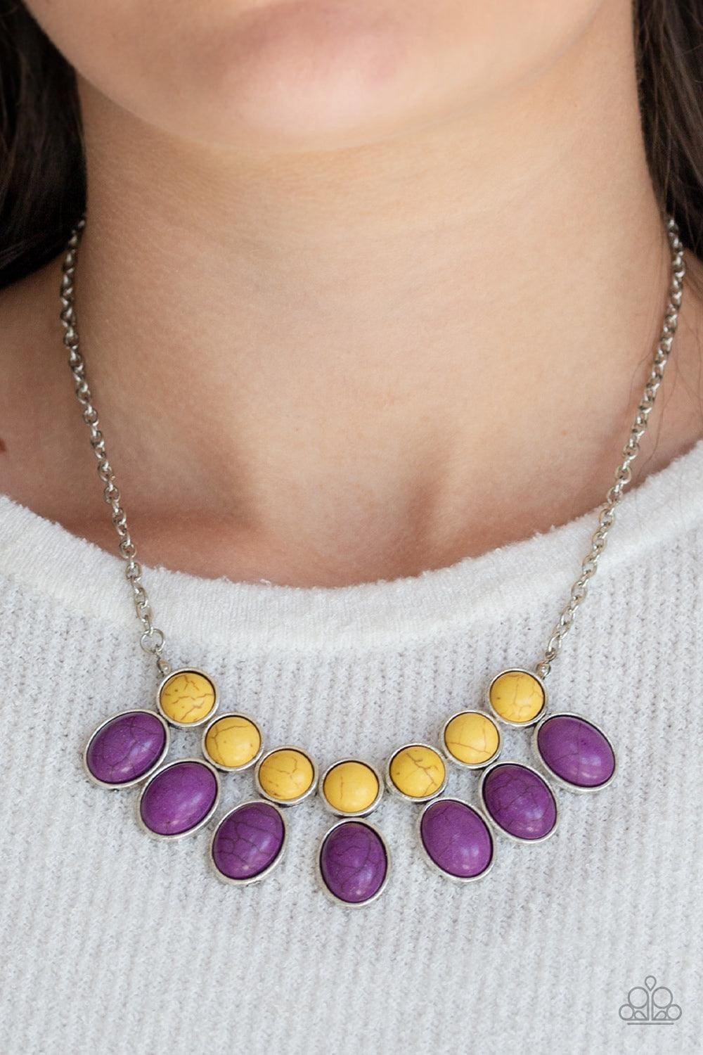 Paparazzi Accessories - Environmental Impact - Purple Necklace - Bling by JessieK