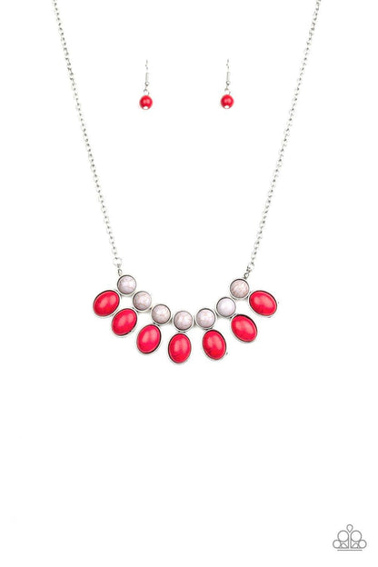 Paparazzi Accessories - Environmental Impact - Red Necklace - Bling by JessieK