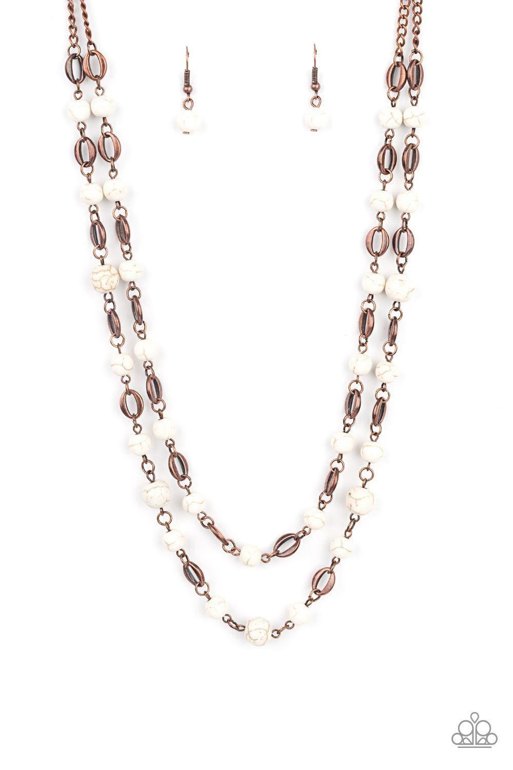 Paparazzi Accessories - Essentially Earthy - Copper Necklace - Bling by JessieK
