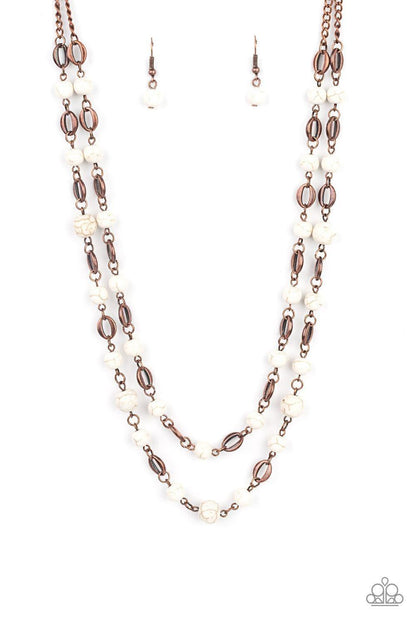 Paparazzi Accessories - Essentially Earthy - Copper Necklace - Bling by JessieK