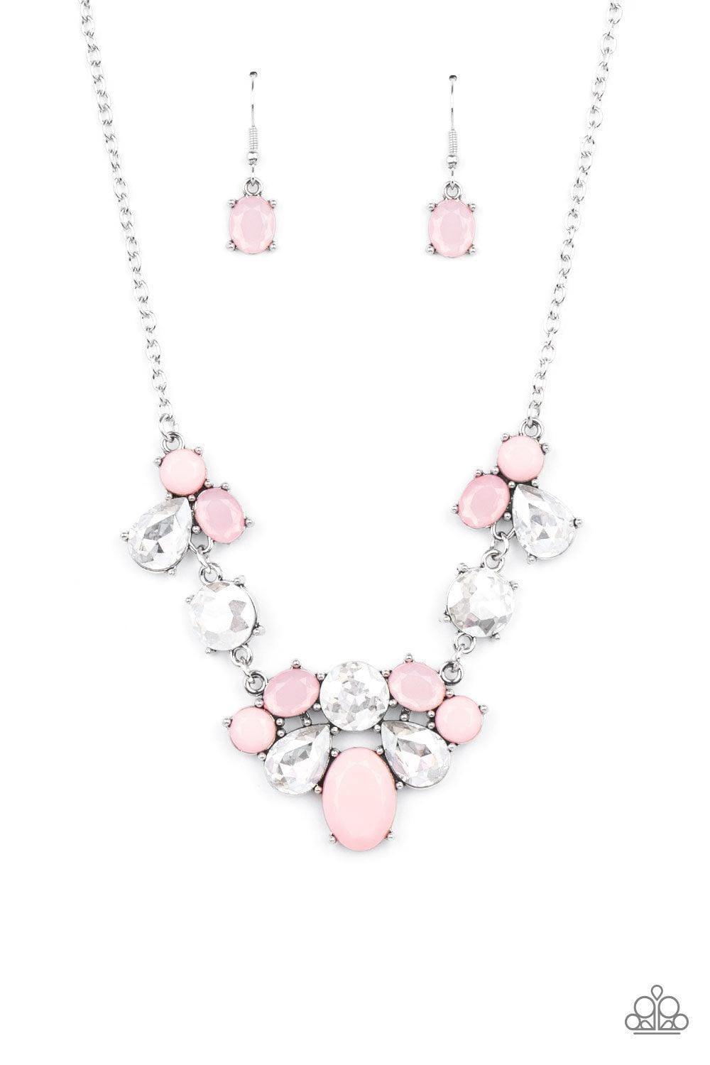 Paparazzi Accessories - Ethereal Romance - Pink Necklace - Bling by JessieK