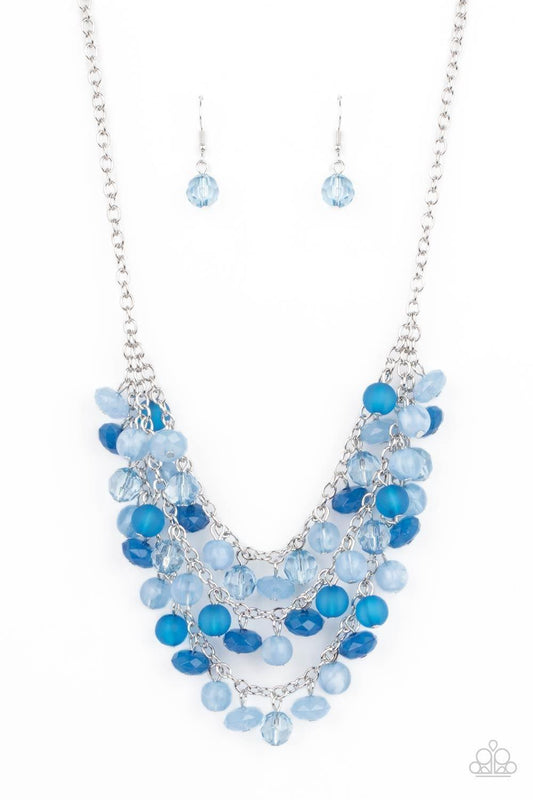Paparazzi Accessories - Fairytale Timelessness - Blue Necklace - Bling by JessieK