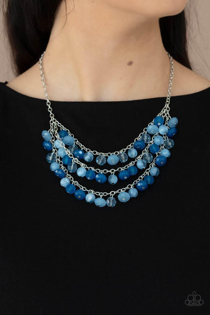 Paparazzi Accessories - Fairytale Timelessness - Blue Necklace - Bling by JessieK
