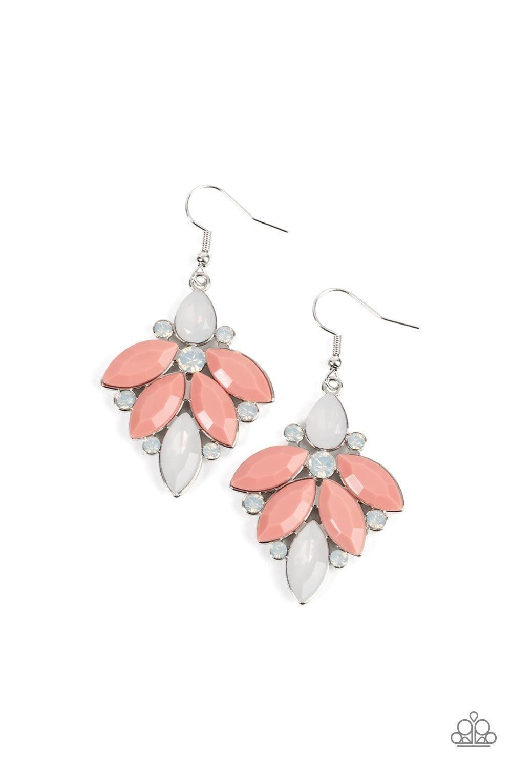 Paparazzi Accessories - Fantasy Flair - Pink Earrings - Bling by JessieK
