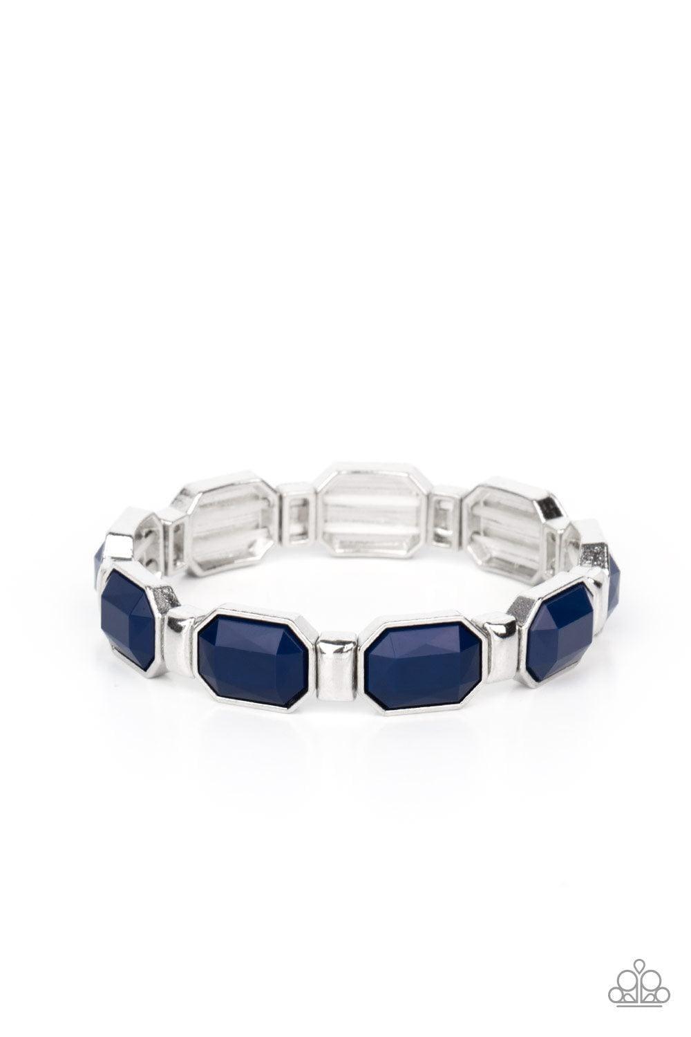 Paparazzi Accessories - Fashion Fable - Blue Bracelet - Bling by JessieK