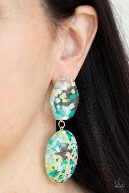 Paparazzi Accessories - Flaky Fashion - Multicolor Earrings - Bling by JessieK
