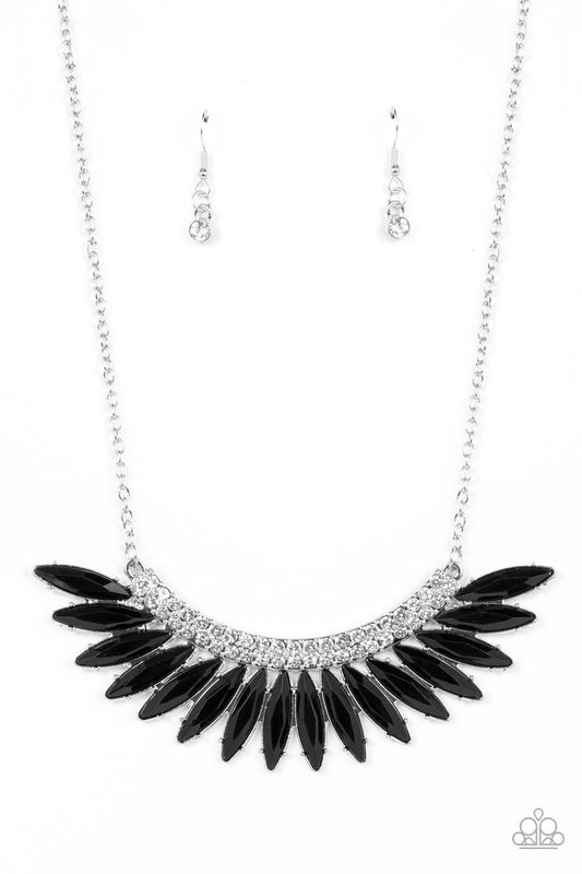 Paparazzi Accessories - Flauntable Flamboyance - Black Necklace - Bling by JessieK
