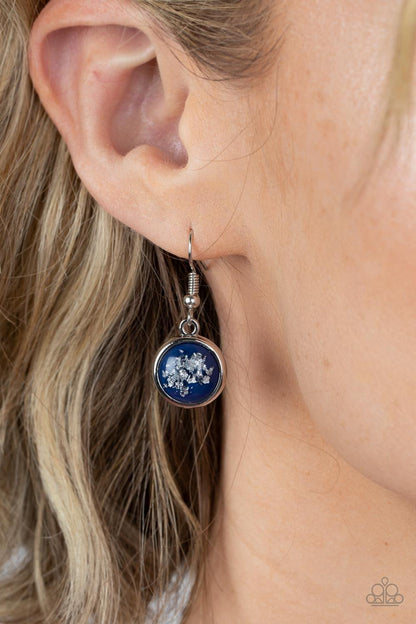 Paparazzi Accessories - Fleek And Flecked - Blue Necklace - Bling by JessieK