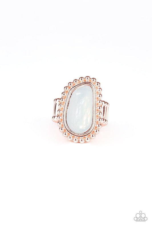 Paparazzi Accessories - For Ethereal! - Rose Gold Ring - Bling by JessieK