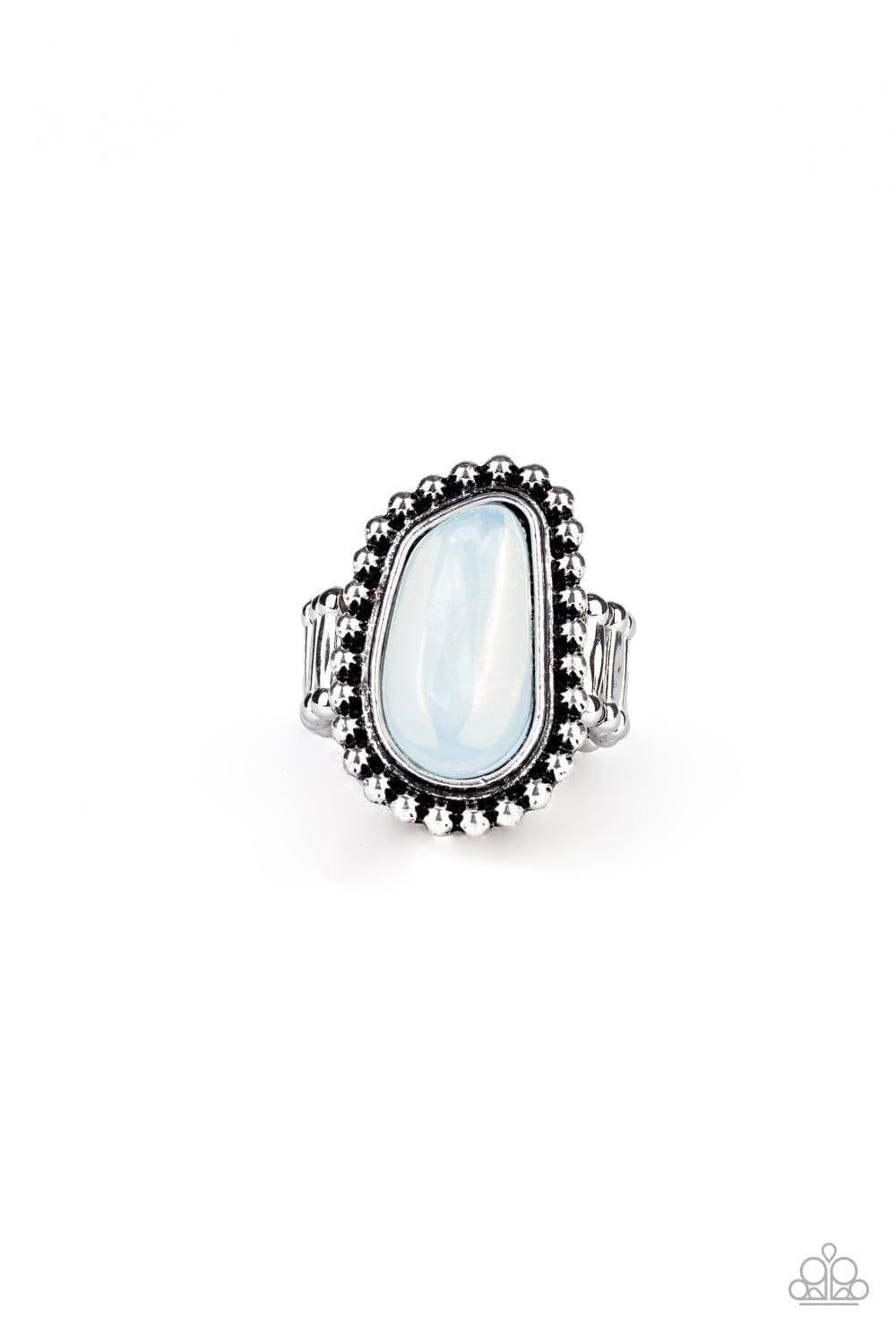 Paparazzi Accessories - For Ethereal! - White Ring - Bling by JessieK