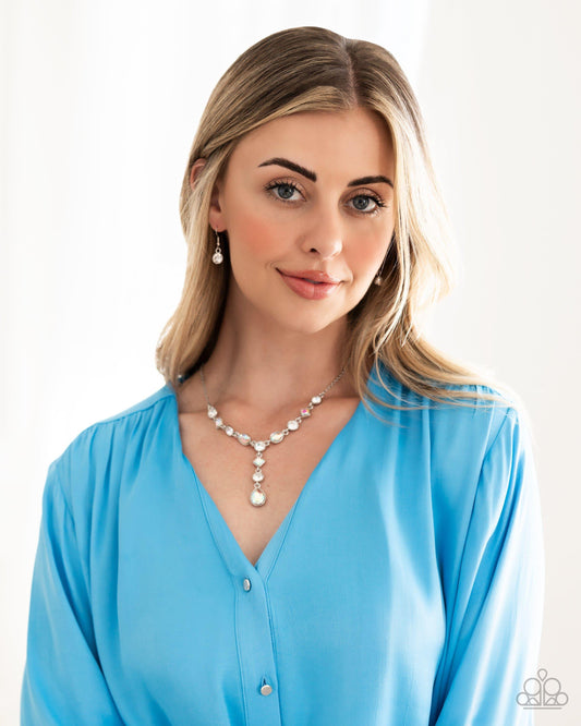 Paparazzi Accessories - Forget The Crown - Multicolor Necklace - Bling by JessieK