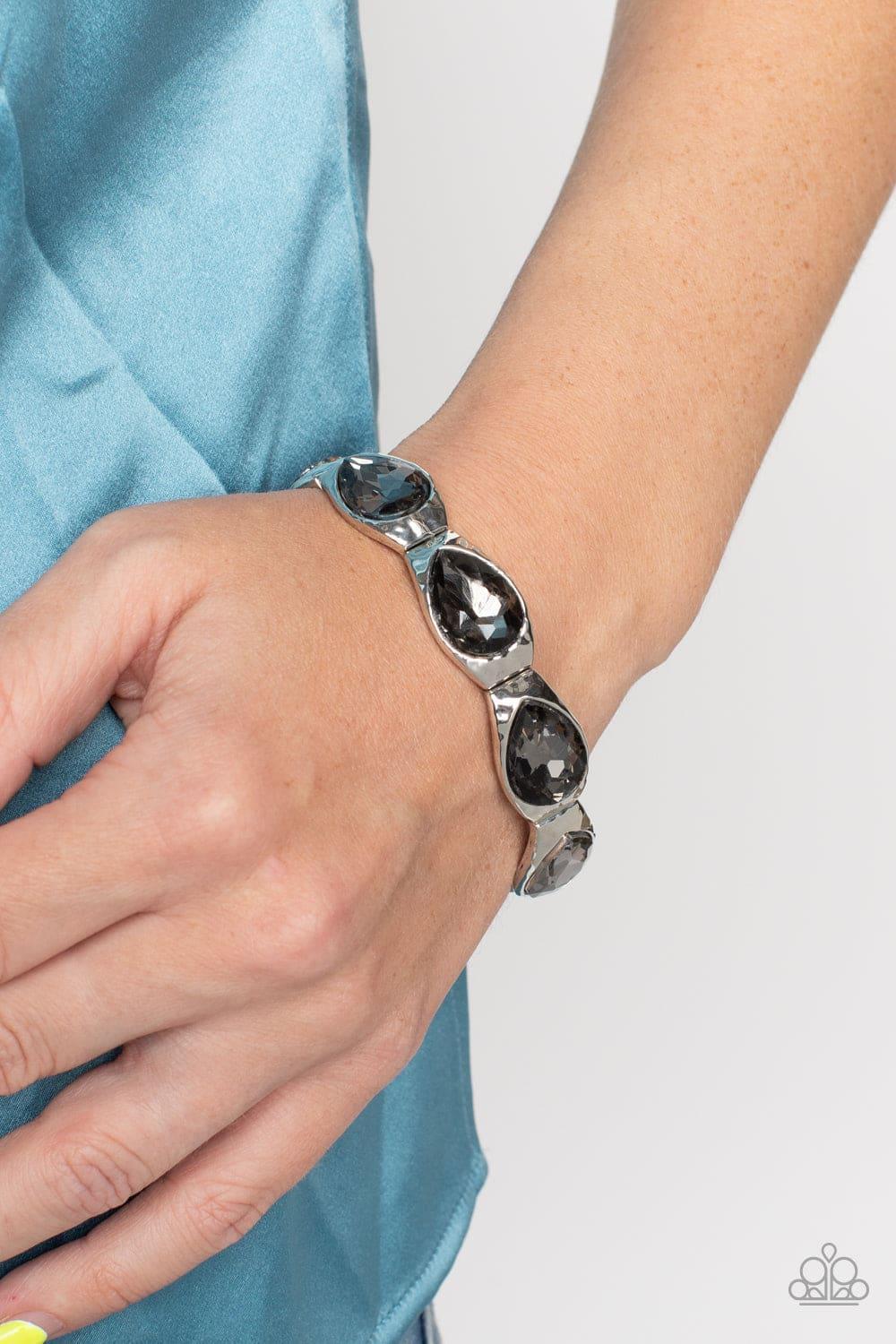 Paparazzi Accessories - Formal Fanfare - Silver Bracelet - Bling by JessieK