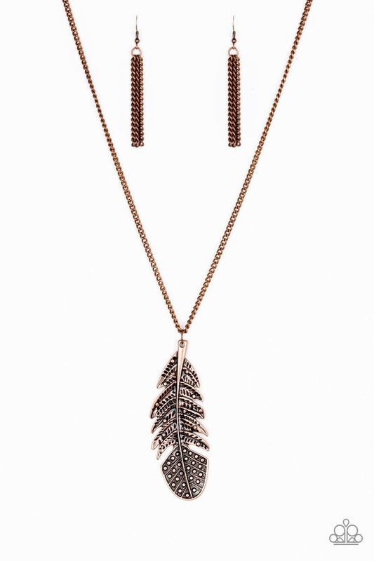 Paparazzi Accessories - Free Bird - Copper Necklace - Bling by JessieK