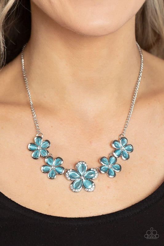 Paparazzi Accessories - Garden Daydream - Blue Necklace - Bling by JessieK