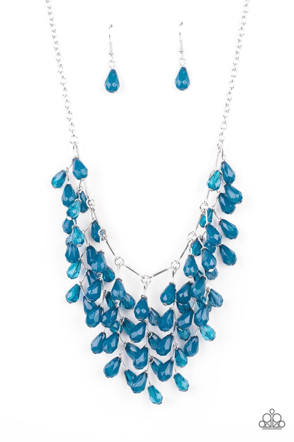 Paparazzi Accessories - Garden Fairytale - Blue Necklace - Bling by JessieK
