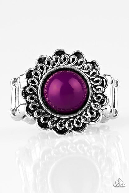 Paparazzi Accessories - Garden Stroll - Purple Ring - Bling by JessieK