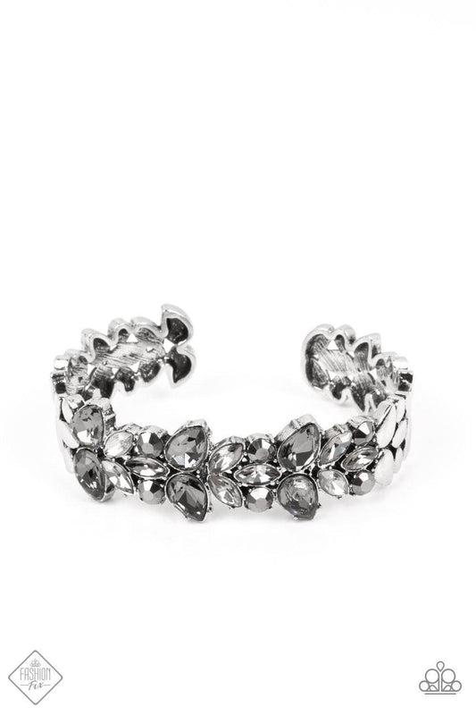 Paparazzi Accessories - Glacial Gleam - Silver Cuff Bracelet - Bling by JessieK