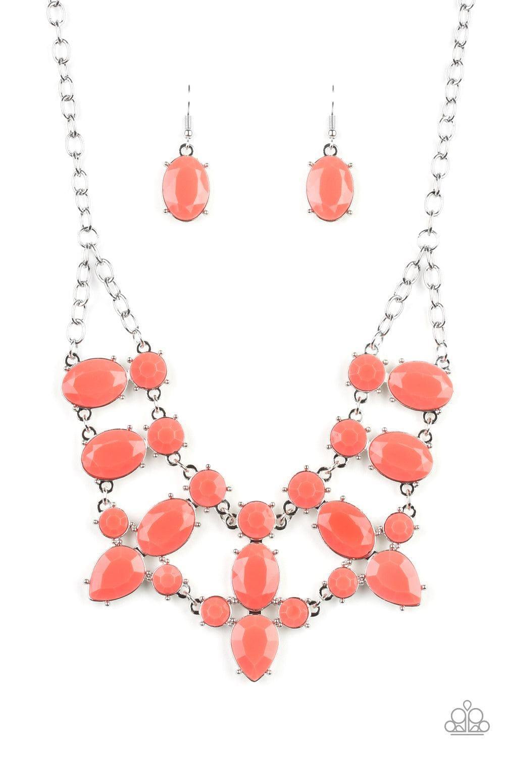 Paparazzi Accessories - Goddess Glow - Coral Necklace - Bling by JessieK