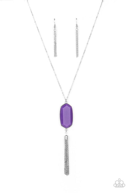 Paparazzi Accessories - Got a Good Thing Glowing - Purple Necklace - Bling by JessieK