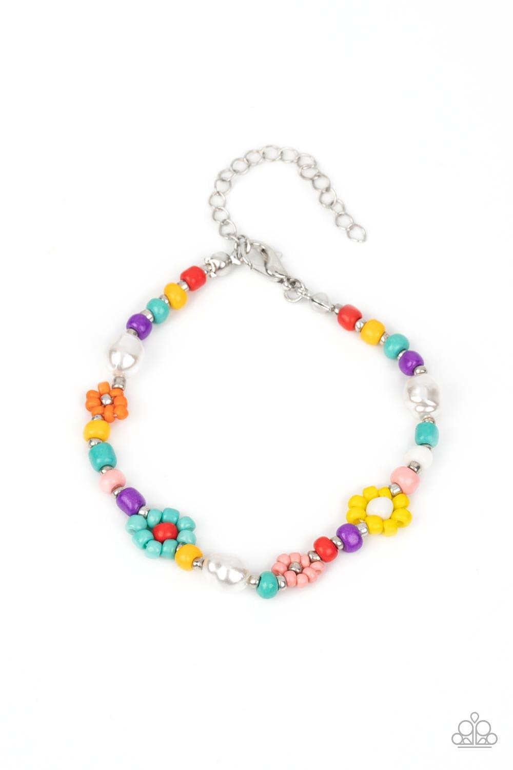 Paparazzi Accessories - Groovy Gerberas - Multicolor Bracelet - Bling by JessieK