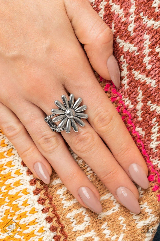 Paparazzi Accessories - Growing Steady - Silver Ring - Bling by JessieK