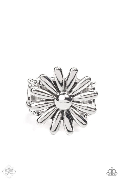 Paparazzi Accessories - Growing Steady - Silver Ring - Bling by JessieK