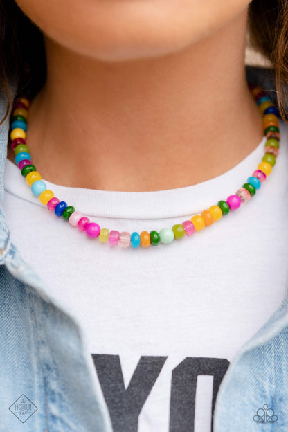 Paparazzi Accessories - Headliner Hit - Multicolor Necklace - Bling by JessieK