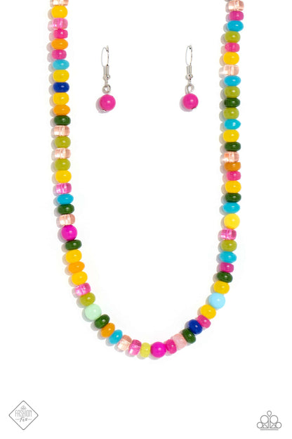 Paparazzi Accessories - Headliner Hit - Multicolor Necklace - Bling by JessieK