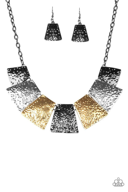 Paparazzi Accessories - Here Comes The Huntress - Multicolor Necklace - Bling by JessieK