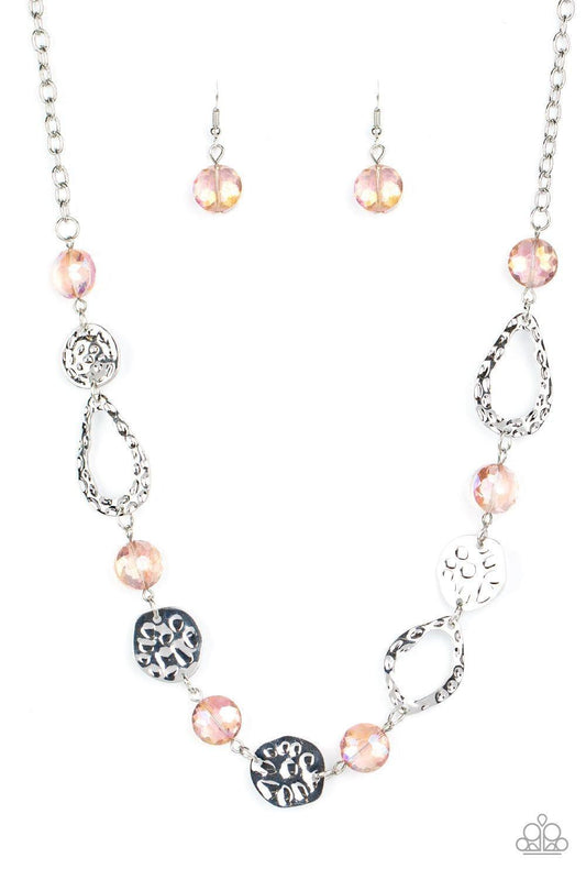 Paparazzi Accessories - High Fashion Fashionista - Pink Necklace - Bling by JessieK