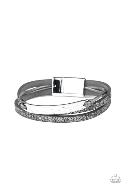 Paparazzi Accessories - High-strung Style - Silver Bracelet - Bling by JessieK