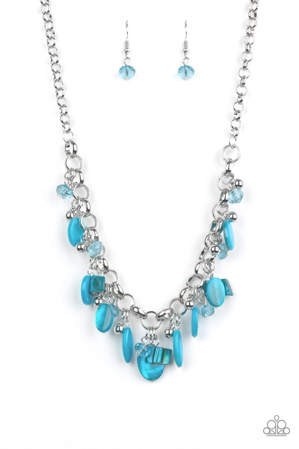 Paparazzi Accessories - I Want To Sea The World - Blue Necklace - Bling by JessieK