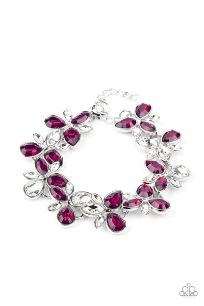 Paparazzi Accessories - Ice Garden - Purple Bracelet - Bling by JessieK