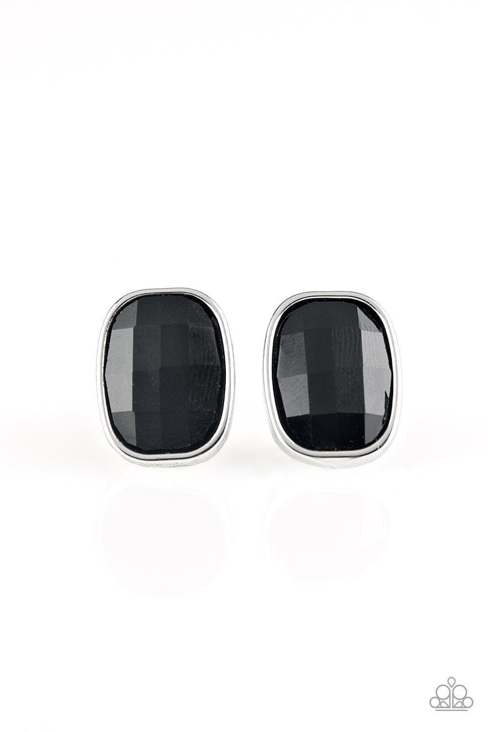 Paparazzi Accessories - Incredibly Iconic - Black Earrings - Bling by JessieK