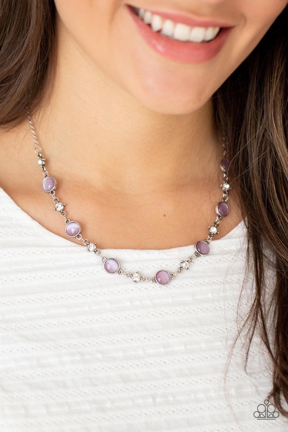Paparazzi Accessories - Inner Illumination - Purple Necklace - Bling by JessieK