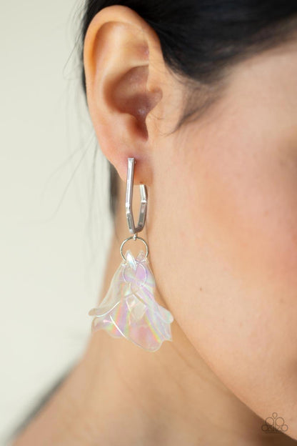 Paparazzi Accessories - Jaw-droppingly Jelly - Silver Earrings - Bling by JessieK