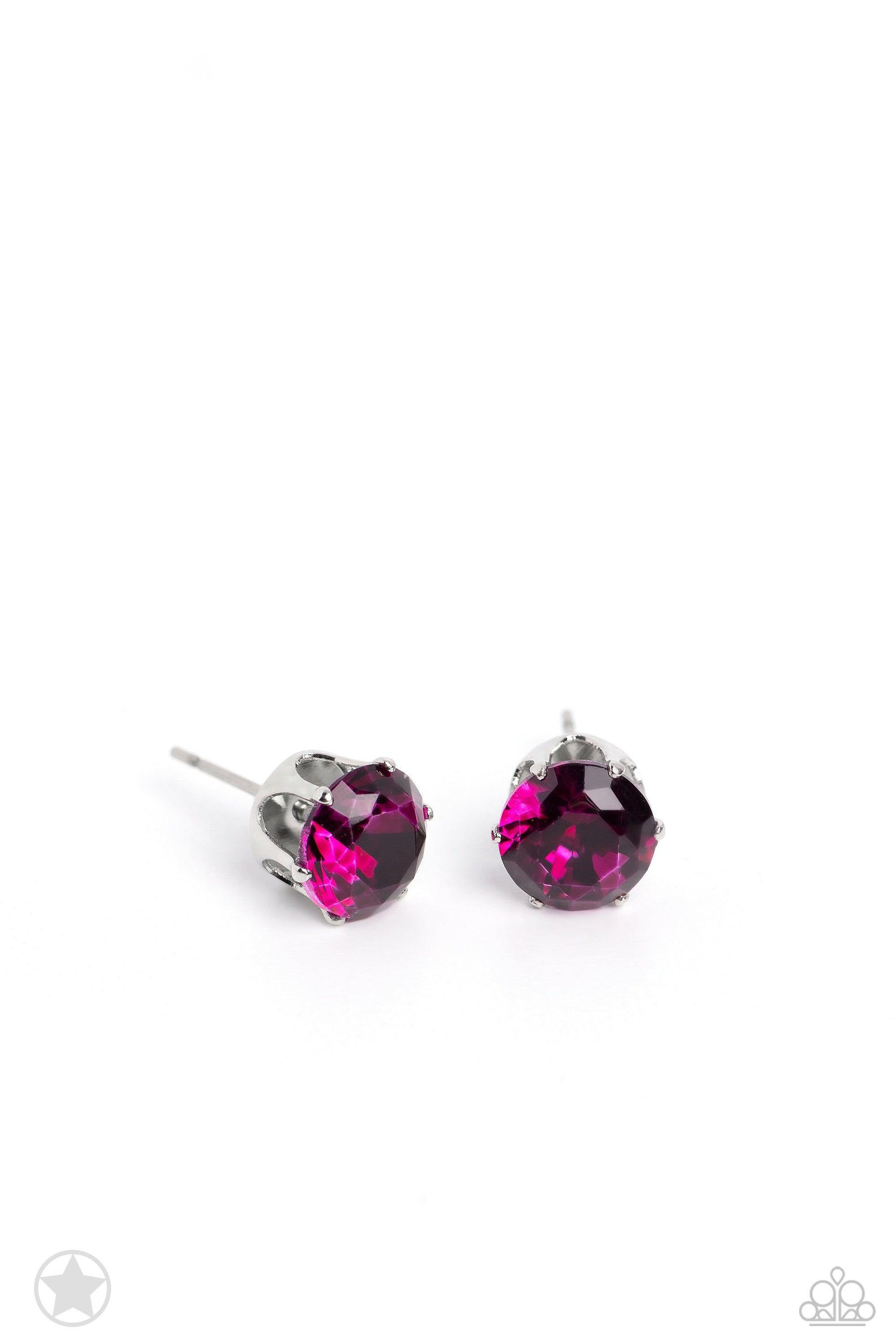 Paparazzi Jewelry Just In TIMELESS Pink Stud Earrings