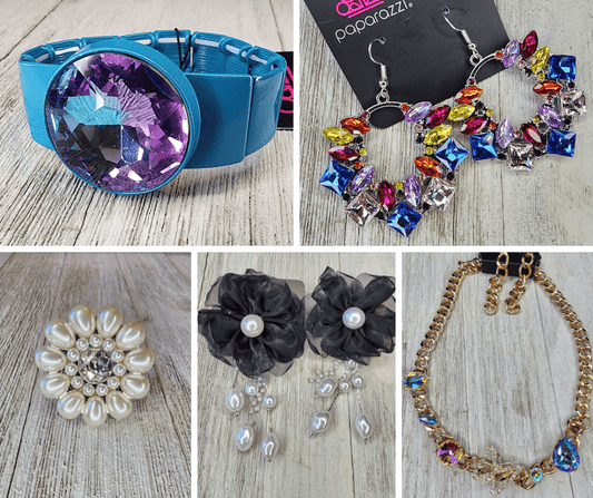 Paparazzi Accessories - Life Of The Party Bundle - September 2023 - Bling by JessieK