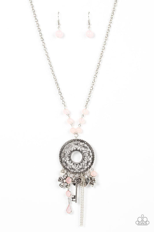 Paparazzi Accessories - Making Memories - Pink Necklace - Bling by JessieK