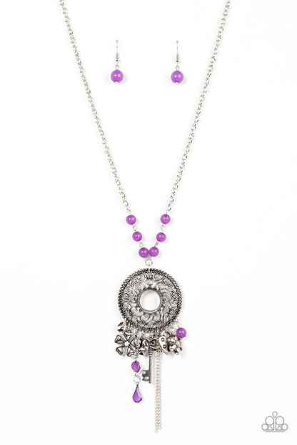 Paparazzi Accessories - Making Memories - Purple Necklace - Bling by JessieK