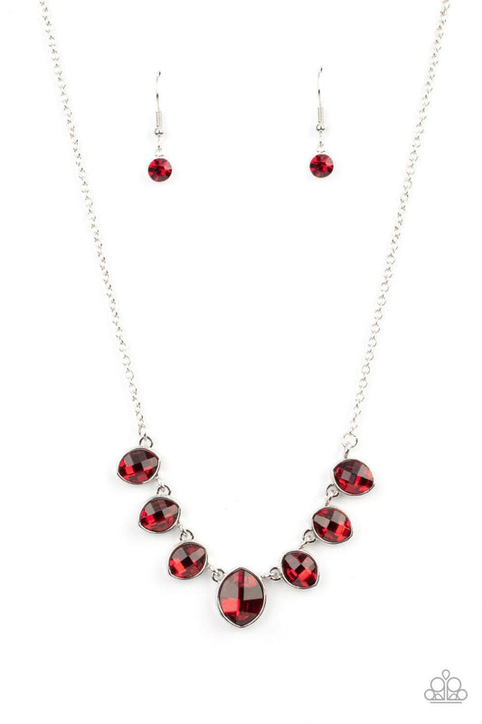Paparazzi Accessories - Material Girl Glamour - Red Necklace - Bling by JessieK