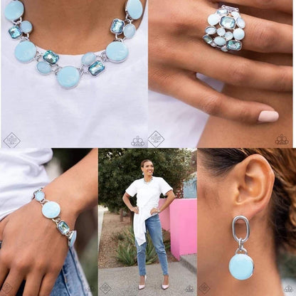 Paparazzi Accessories - May 2022 Glimpses Of Malibu - Complete Trend Blend - Bling by JessieK