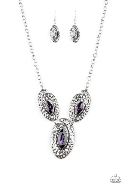 Paparazzi Accessories - Metro Mystique - Purple Necklace - Bling by JessieK