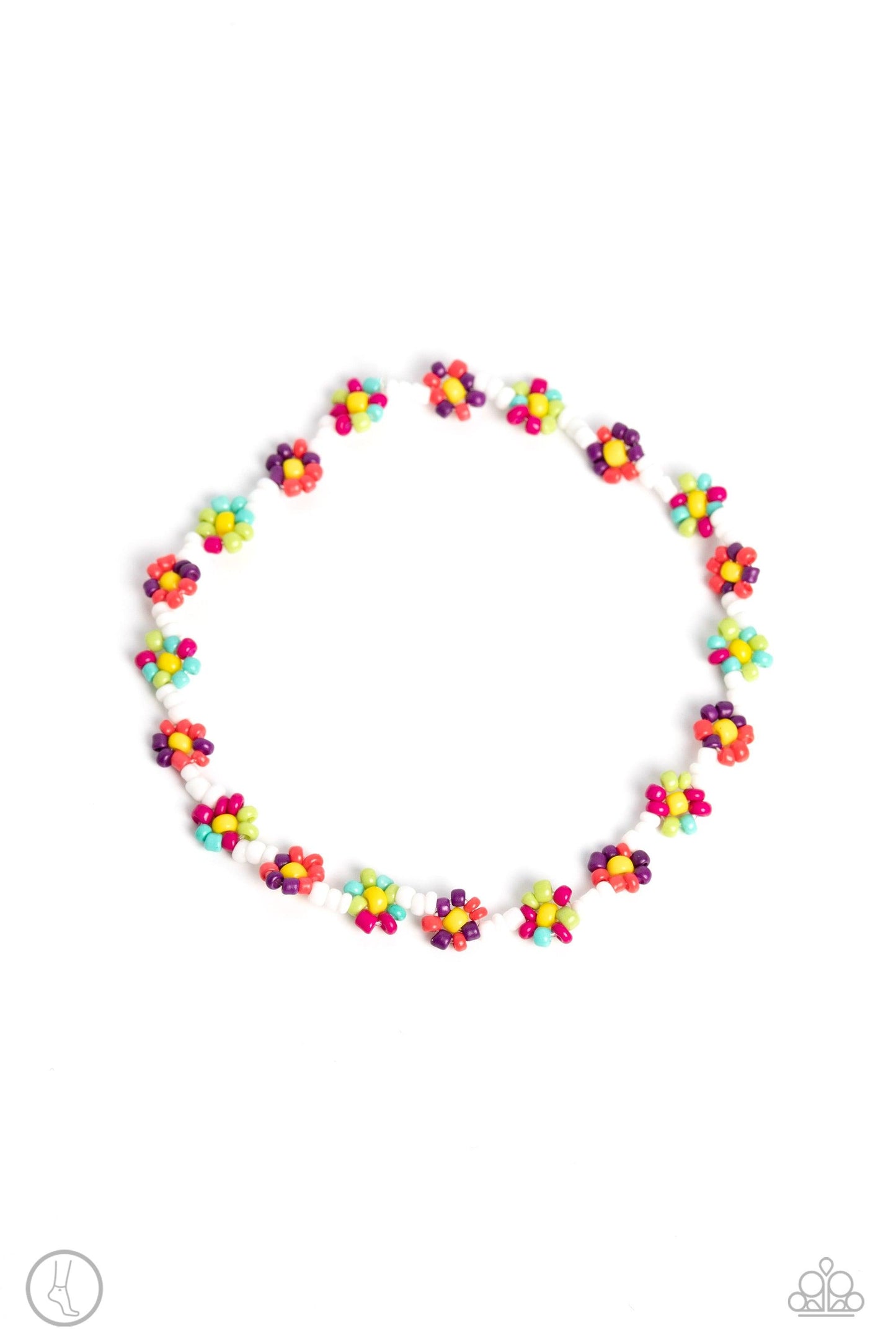 Paparazzi Accessories - Midsummer Daisy - Multicolor Anklet - Bling by JessieK
