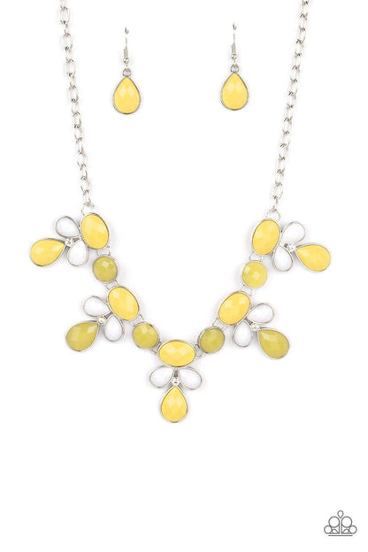 Paparazzi Accessories - Midsummer Meadow - Yellow Necklace - Bling by JessieK
