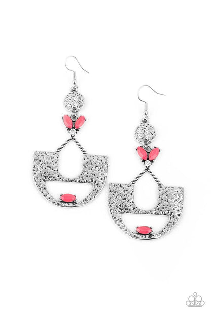 Paparazzi Accessories - Modern Day Mecca - Pink Earrings - Bling by JessieK