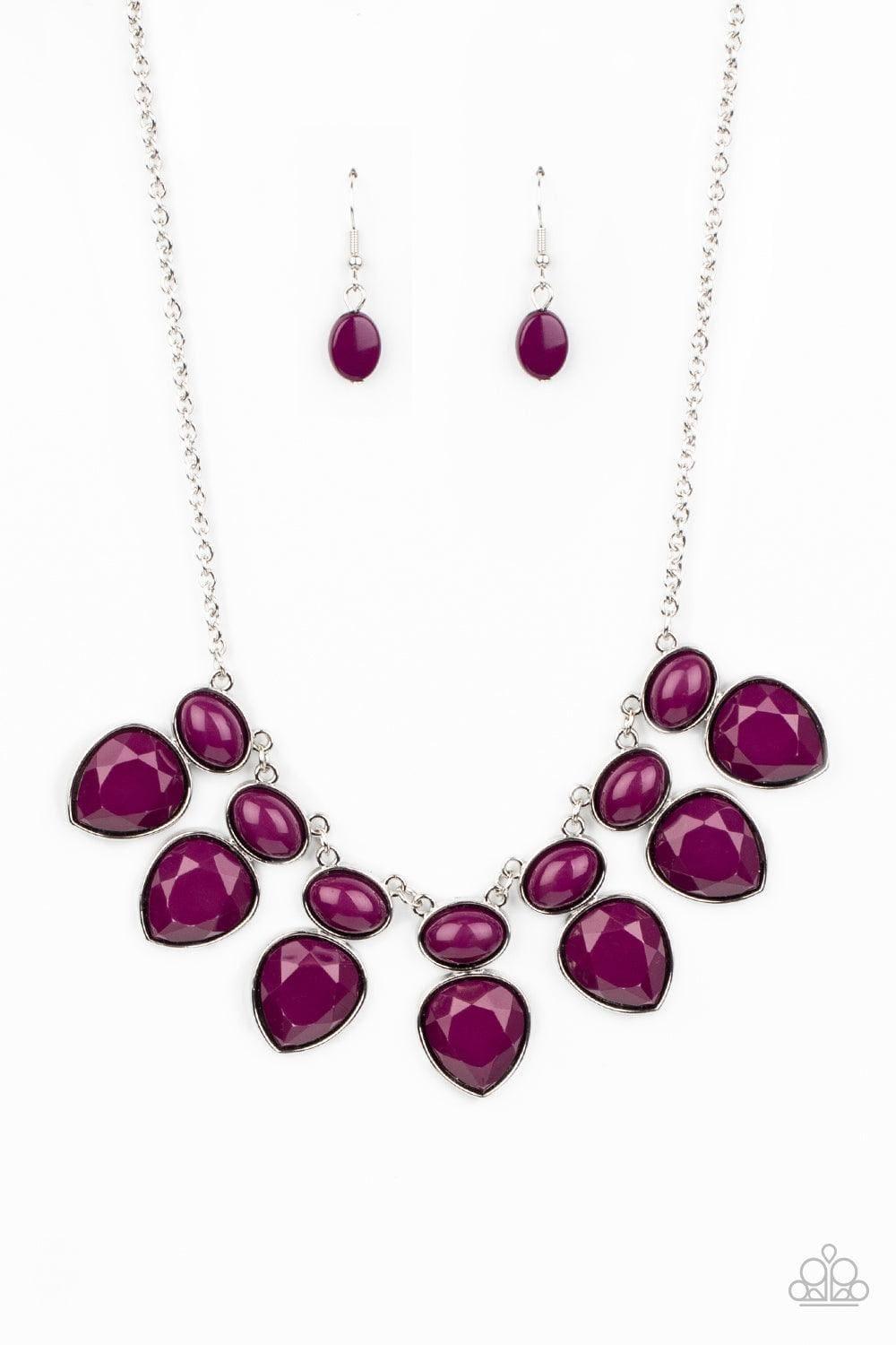 Paparazzi Accessories - Modern Masquerade - Purple Necklace - Bling by JessieK